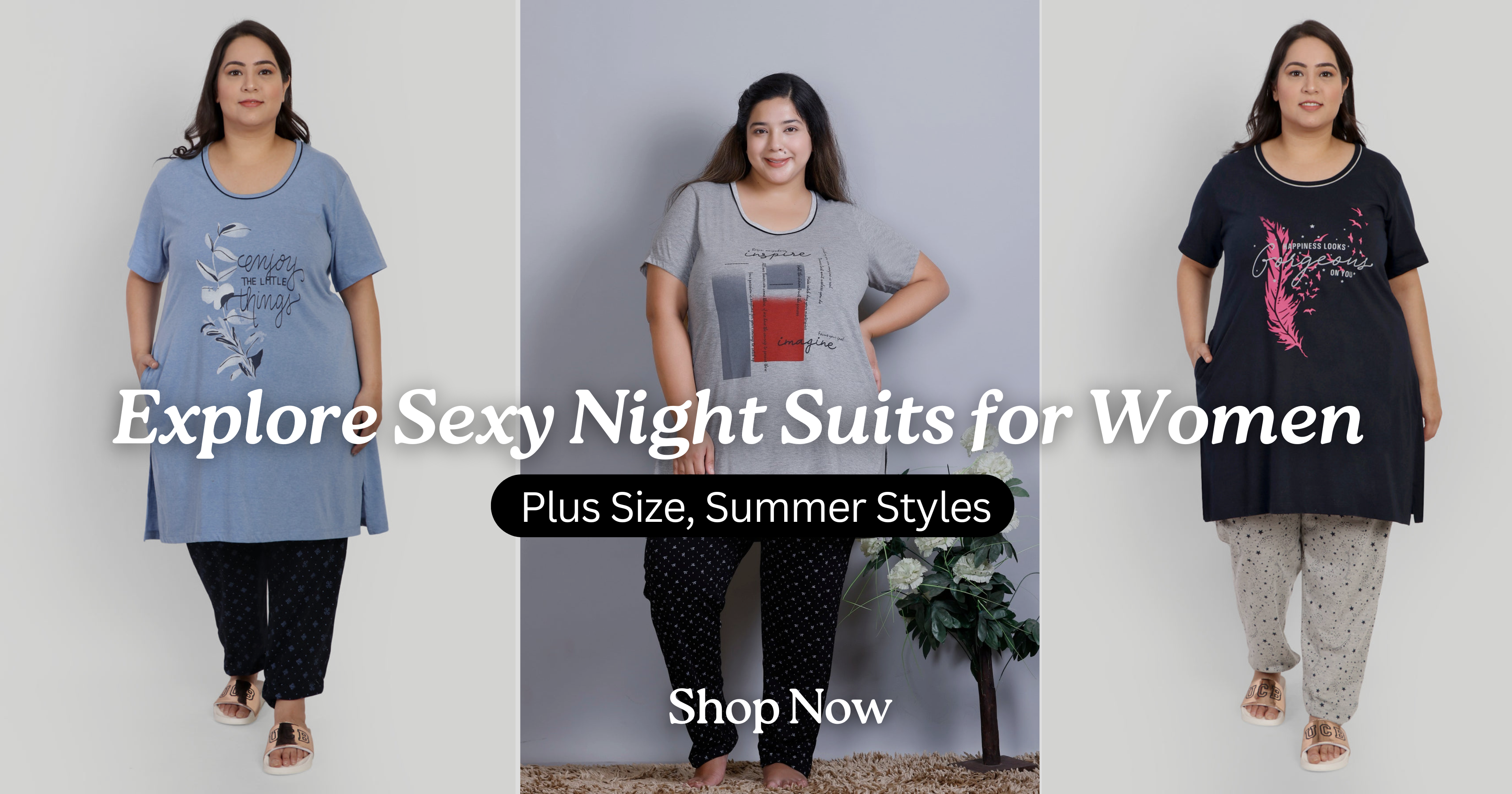 Explore Sexy Night Suits for Women Plus Size, Summer Styles Cupid Clothings Explore Sexy Night Suits for Women Plus Size, Summer Styles Cupid Clothings