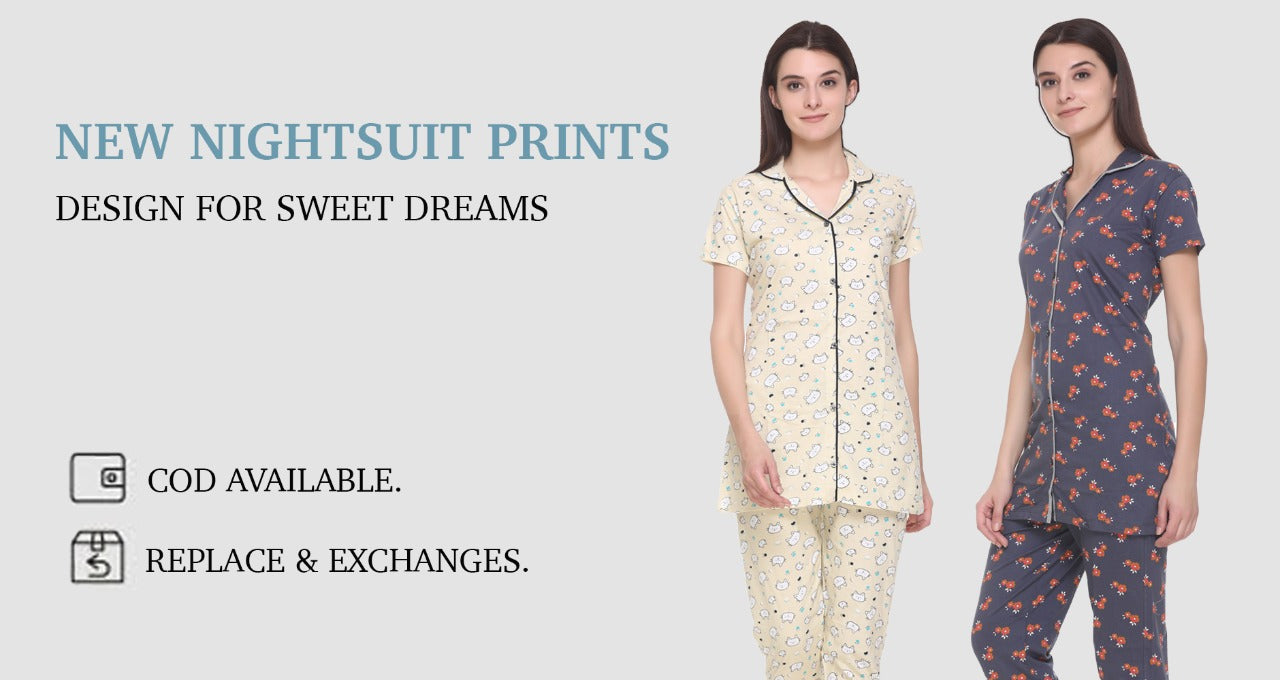 Night Suits for Women Online in India at Best Prices – Cupid Clothings