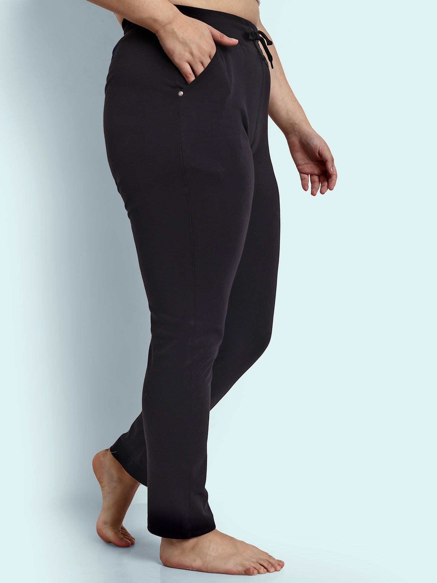 Stretchable Elastic Trackpants For Women