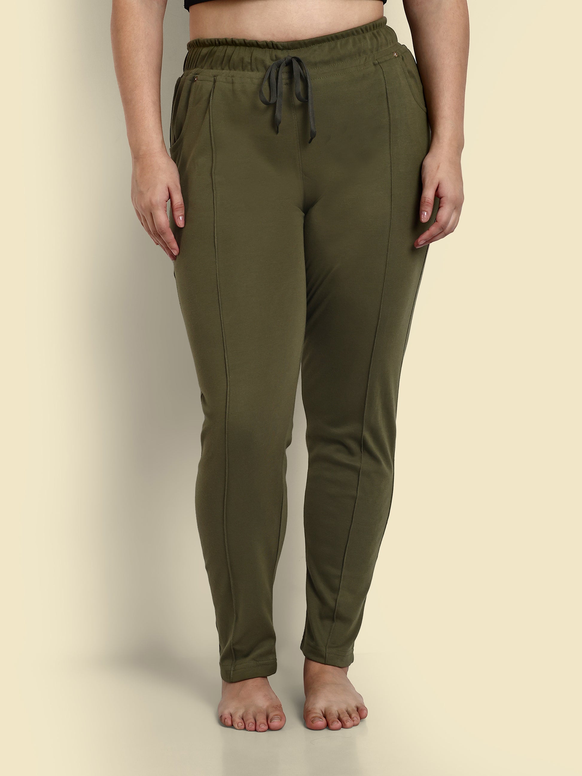 Elastic Waistband Track Pant fir Women