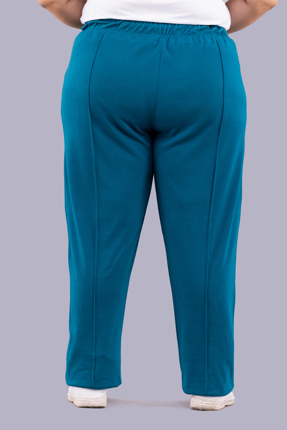 Stretchable Cotton Track Pants For Women