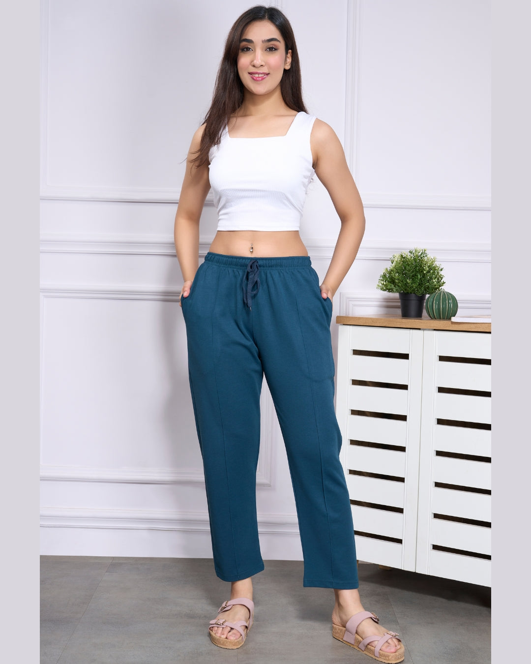 Comfort Straight Fit Trousers