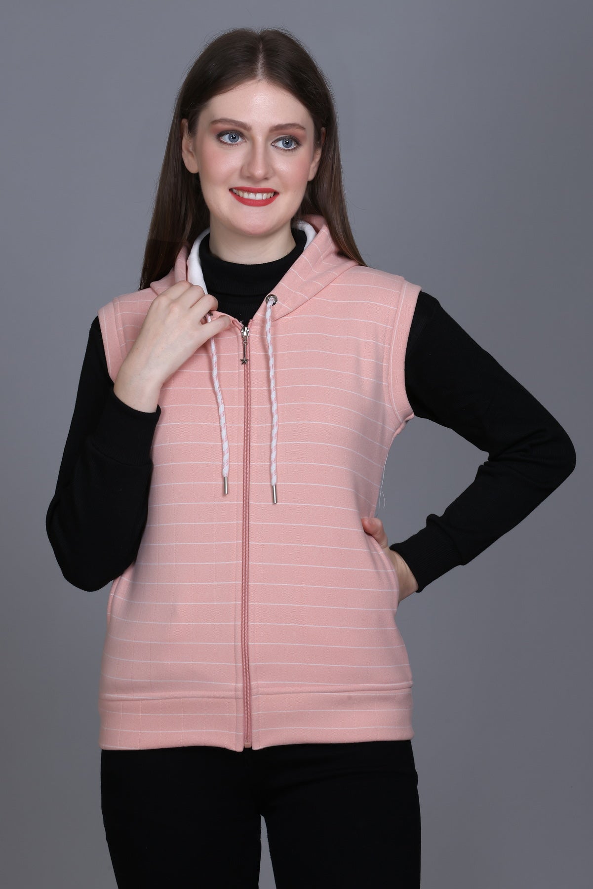 Women's Striped Sweatshirt