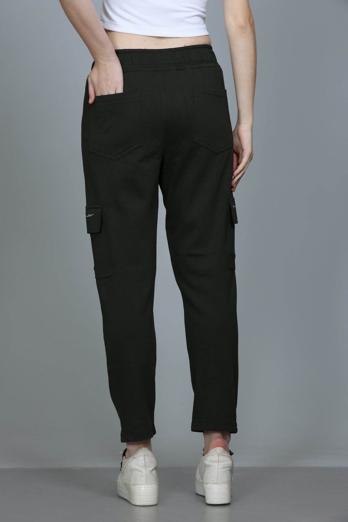 Cotton Trackpants with Side Pockets