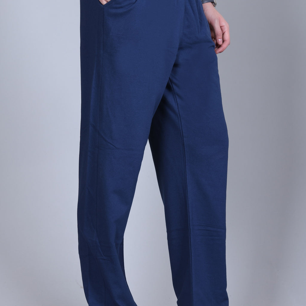 Jinxer Men Classic Straight Fit Joggers-Denim