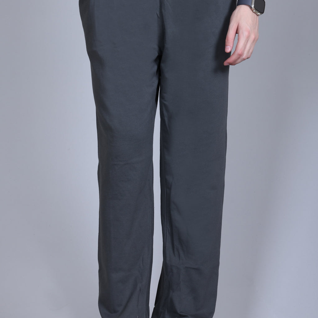 Jinxer Men Classic Straight Fit Joggers-Plain