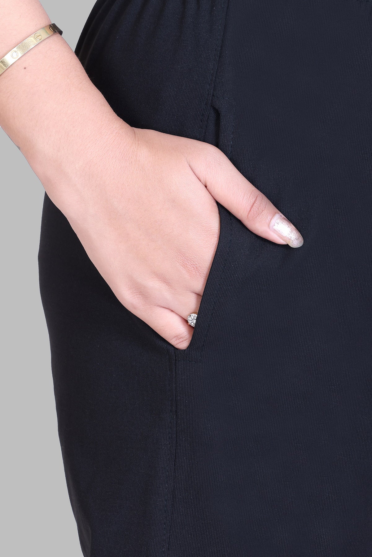 Relaxed Fit Straight Leg Lounge Pants with Pockets (Sizes: M to XXL)