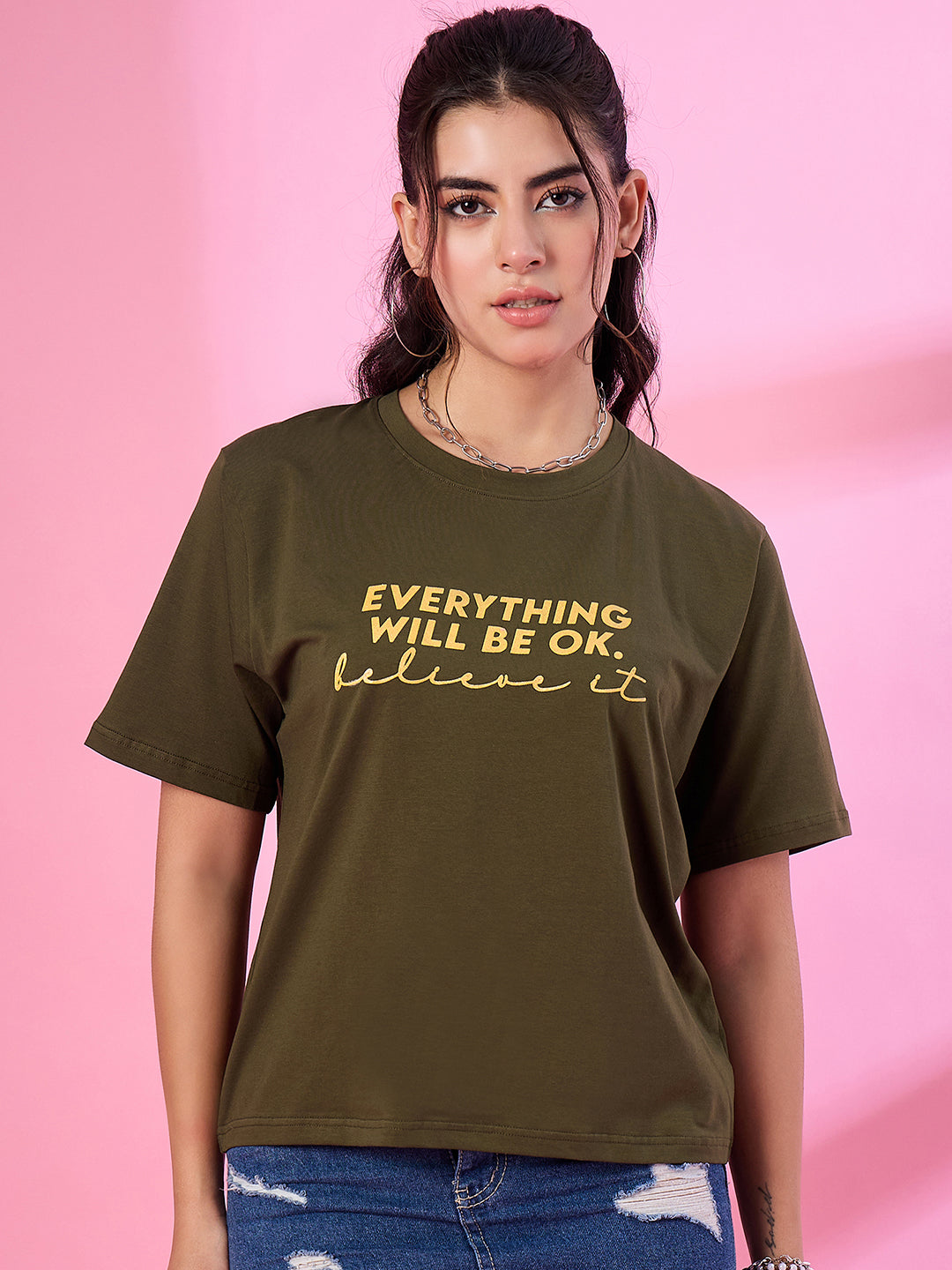 Cotton Casual T-shirts For Summers
