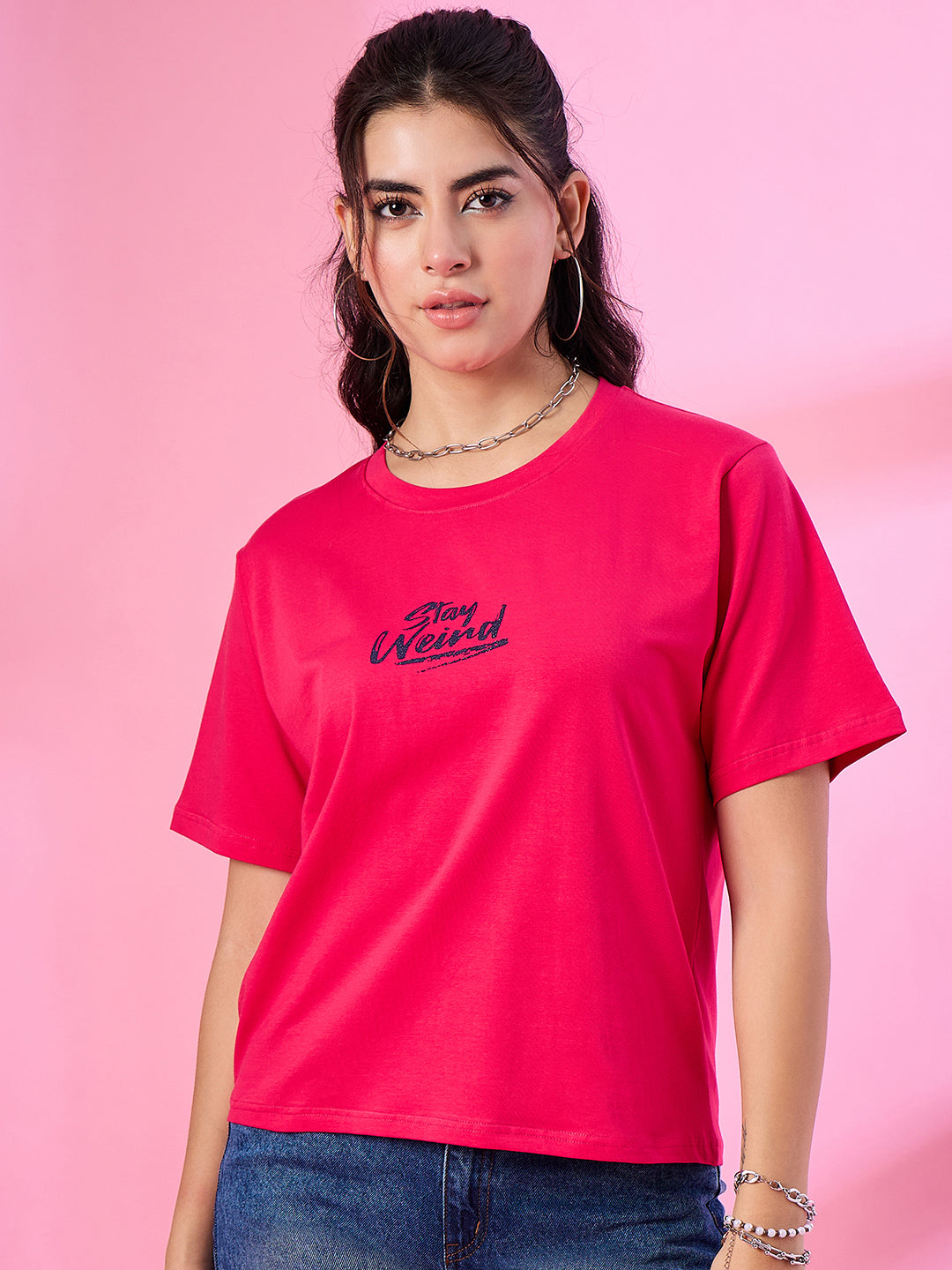 Women's Graphic Printed Oversized T-shirt