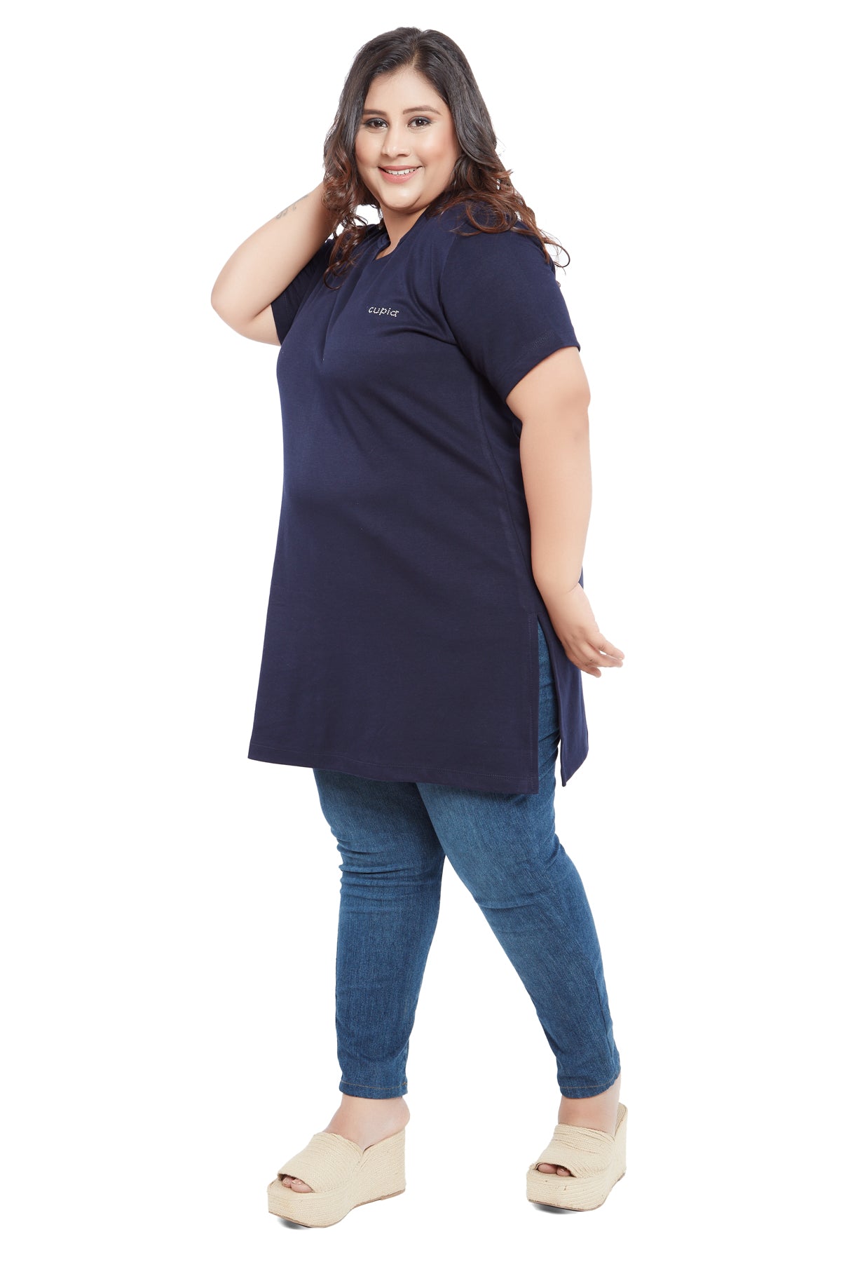 Buy Plus Size Long Tops For Women (Pack of 2) Online In India