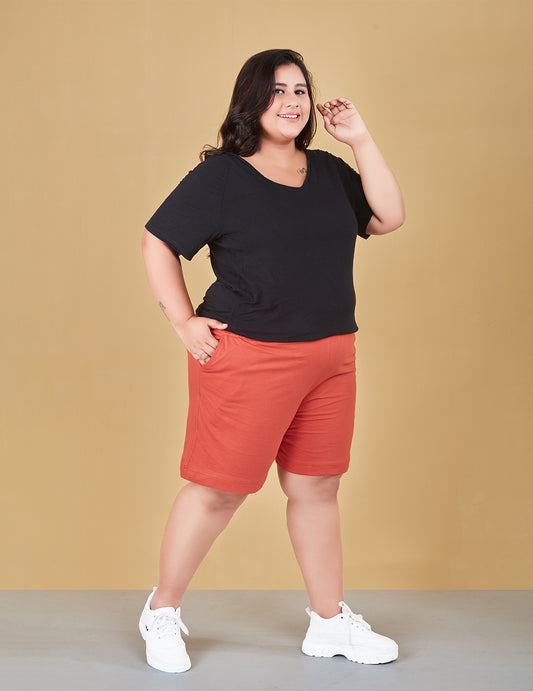 Cotton Bermuda Shorts For Women