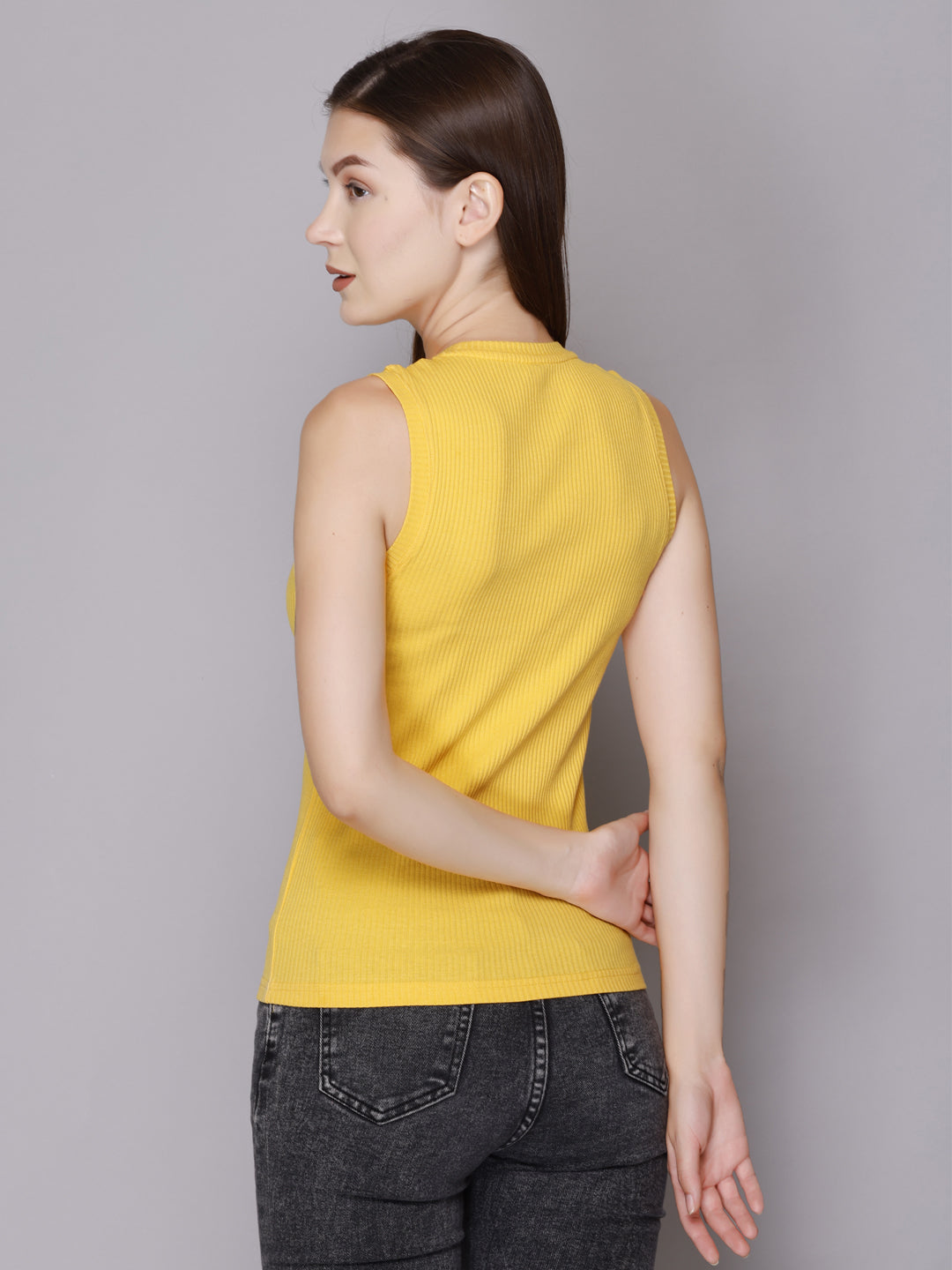 Stylish Modish Rib Tank Top For Women/ Girls Online In India At Best Prices