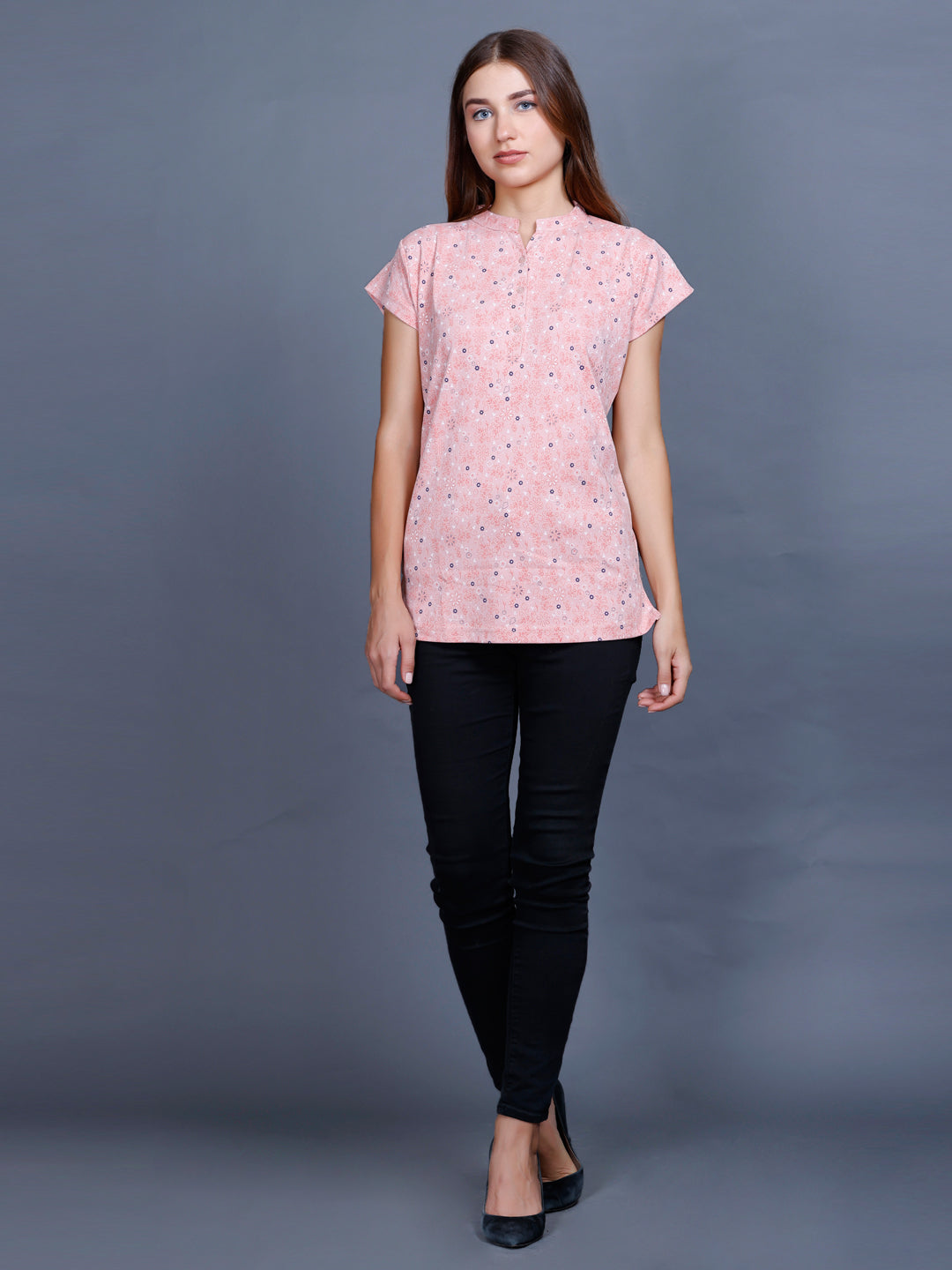 Women's Printed Short Kurti Top