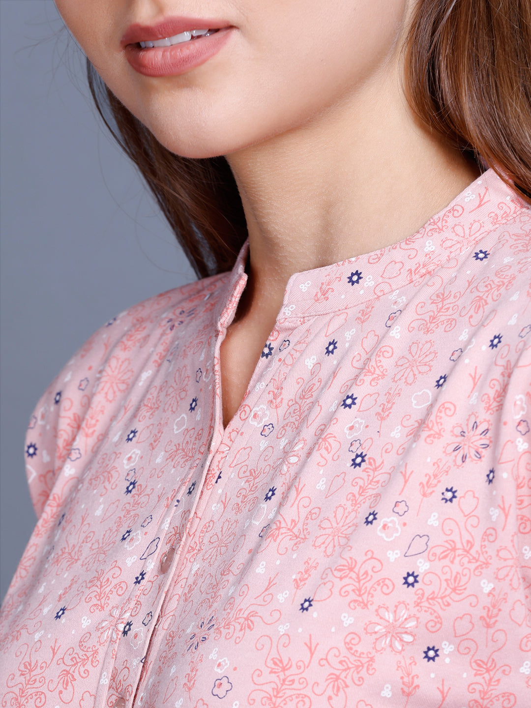 Cotton Short Kurti Top for Women