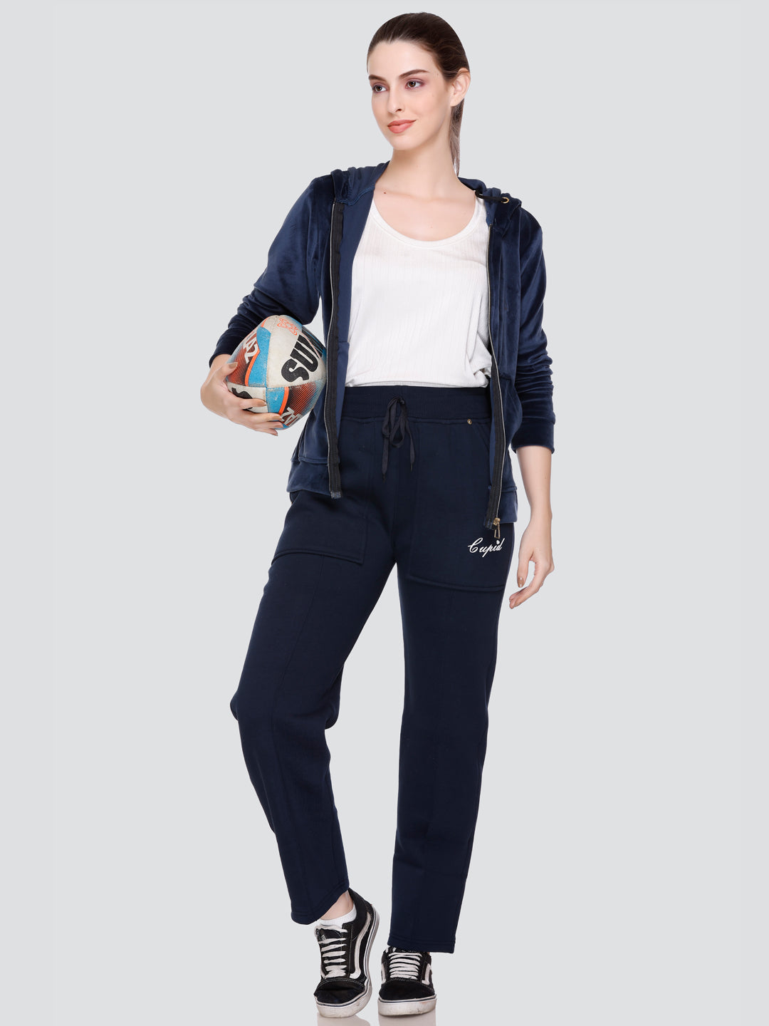Stylish Winter Fleece Lined Warm Sweatpants For Women Online In India