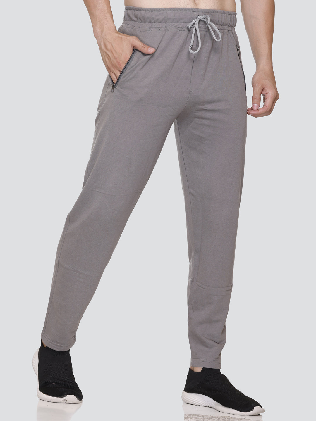 Men's Mid Rise Stretchable Track Pants