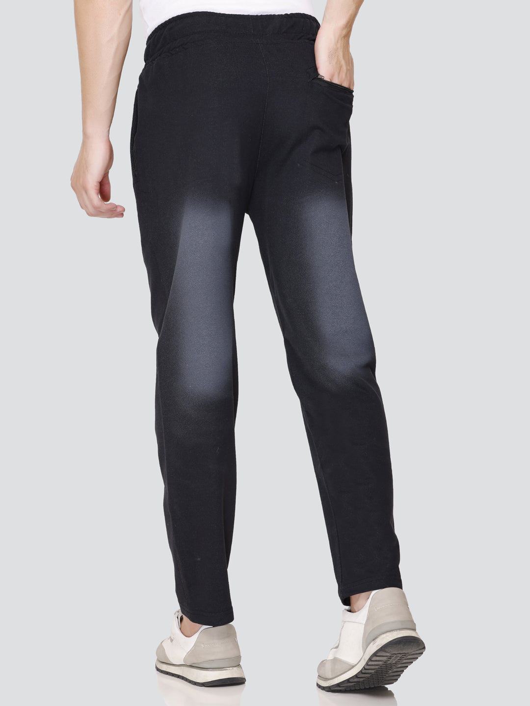 Stylish Denim Shaded Jinxer Cotton Trackpants for Men online in India
