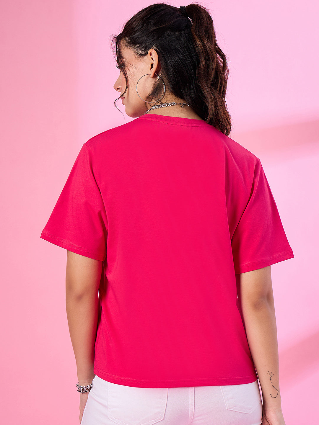 Buy Plain Oversized T-Shirts For Women