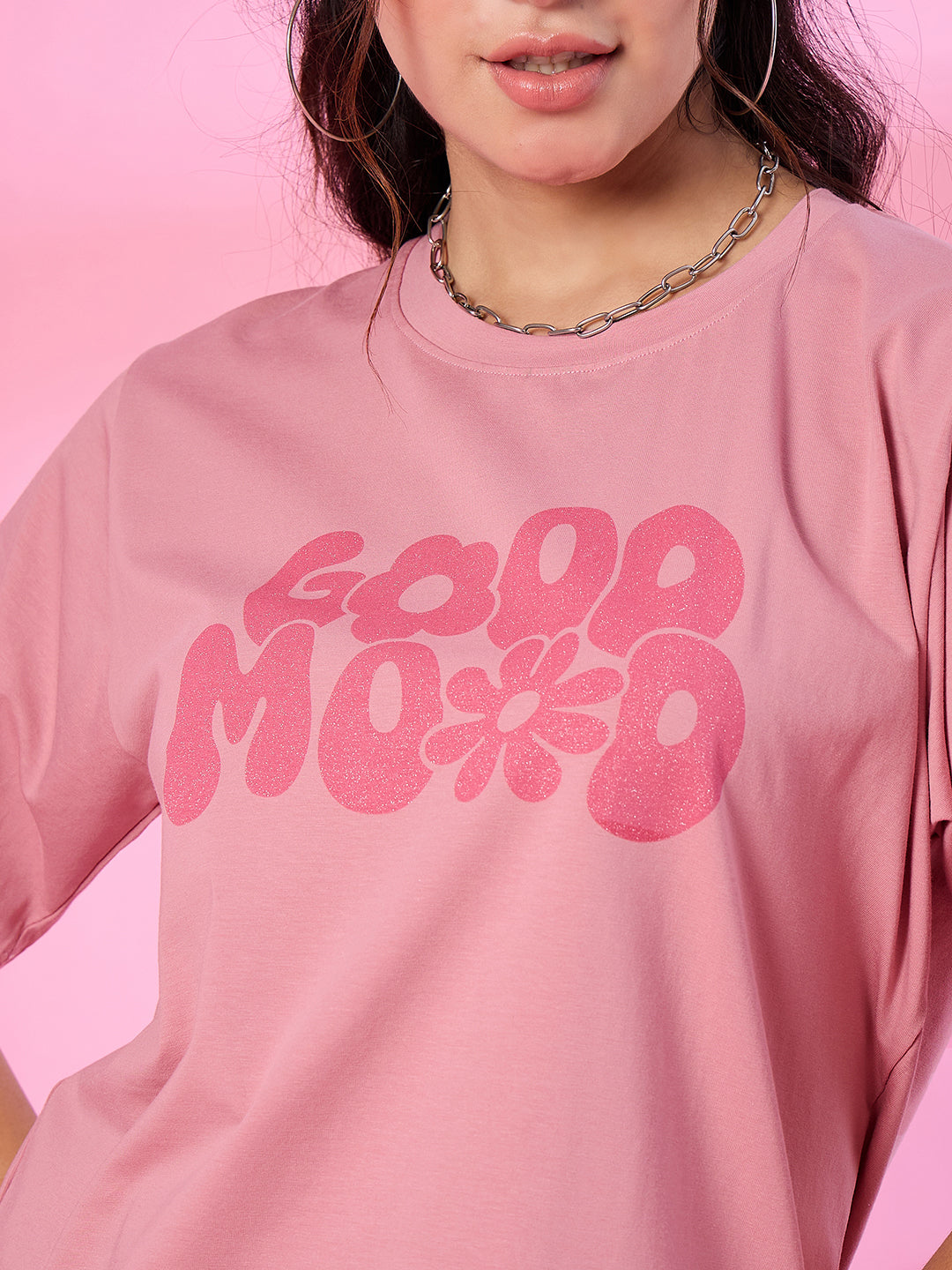 Breathable Cotton T-shirt for Curvy Women