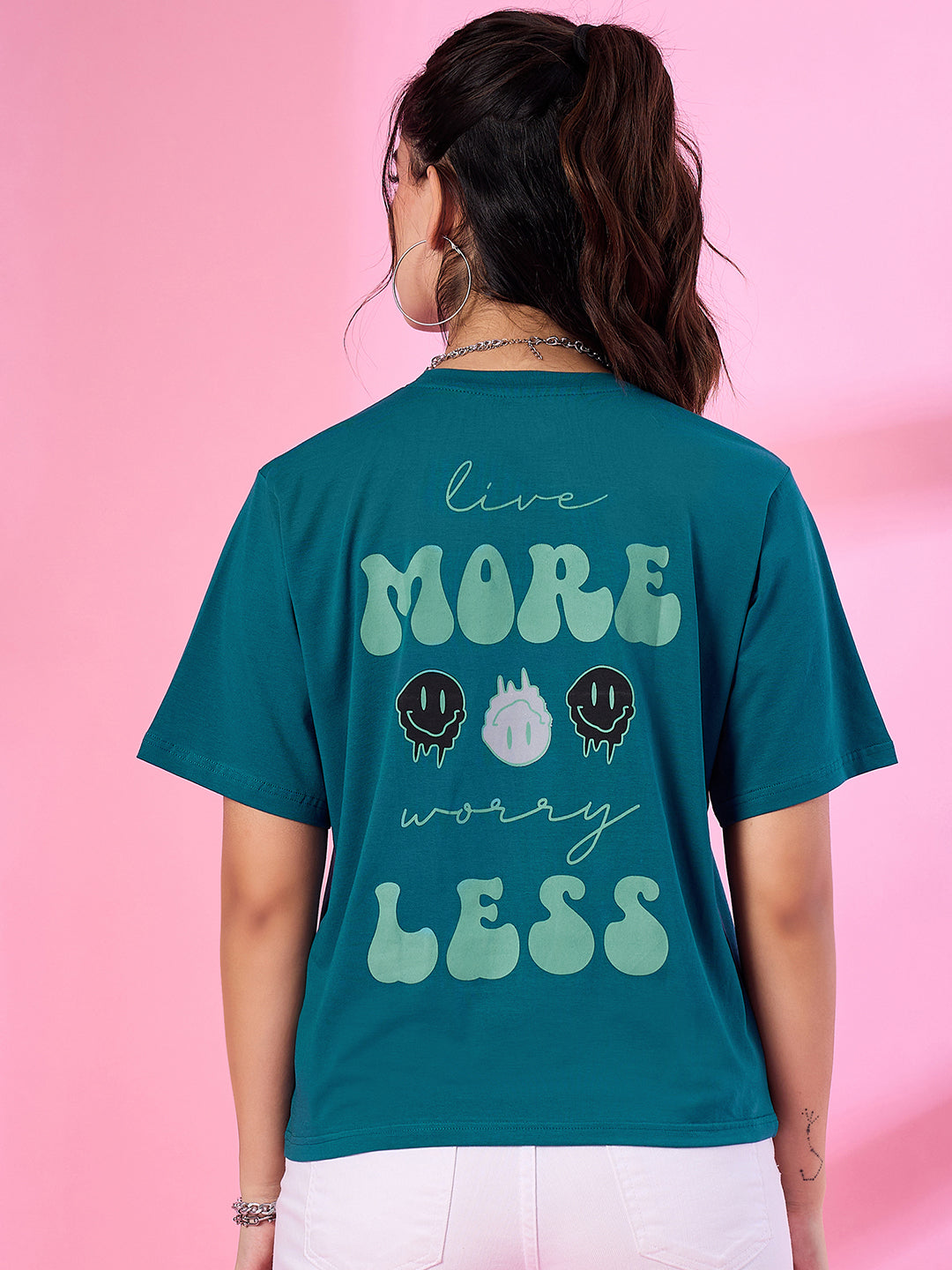 Back Printed T-shirts for Women