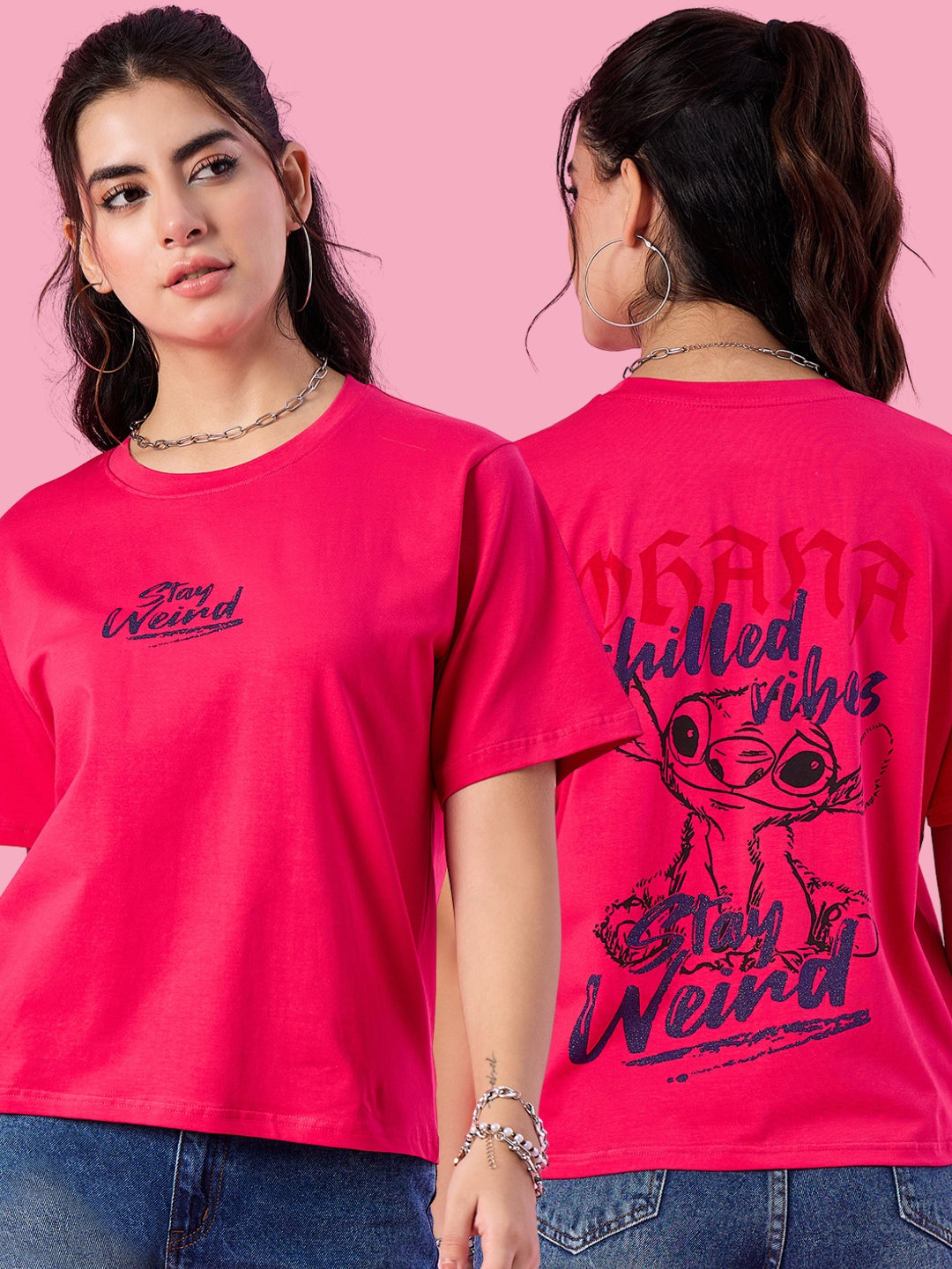 Loose Fit T-shirts for Ladies