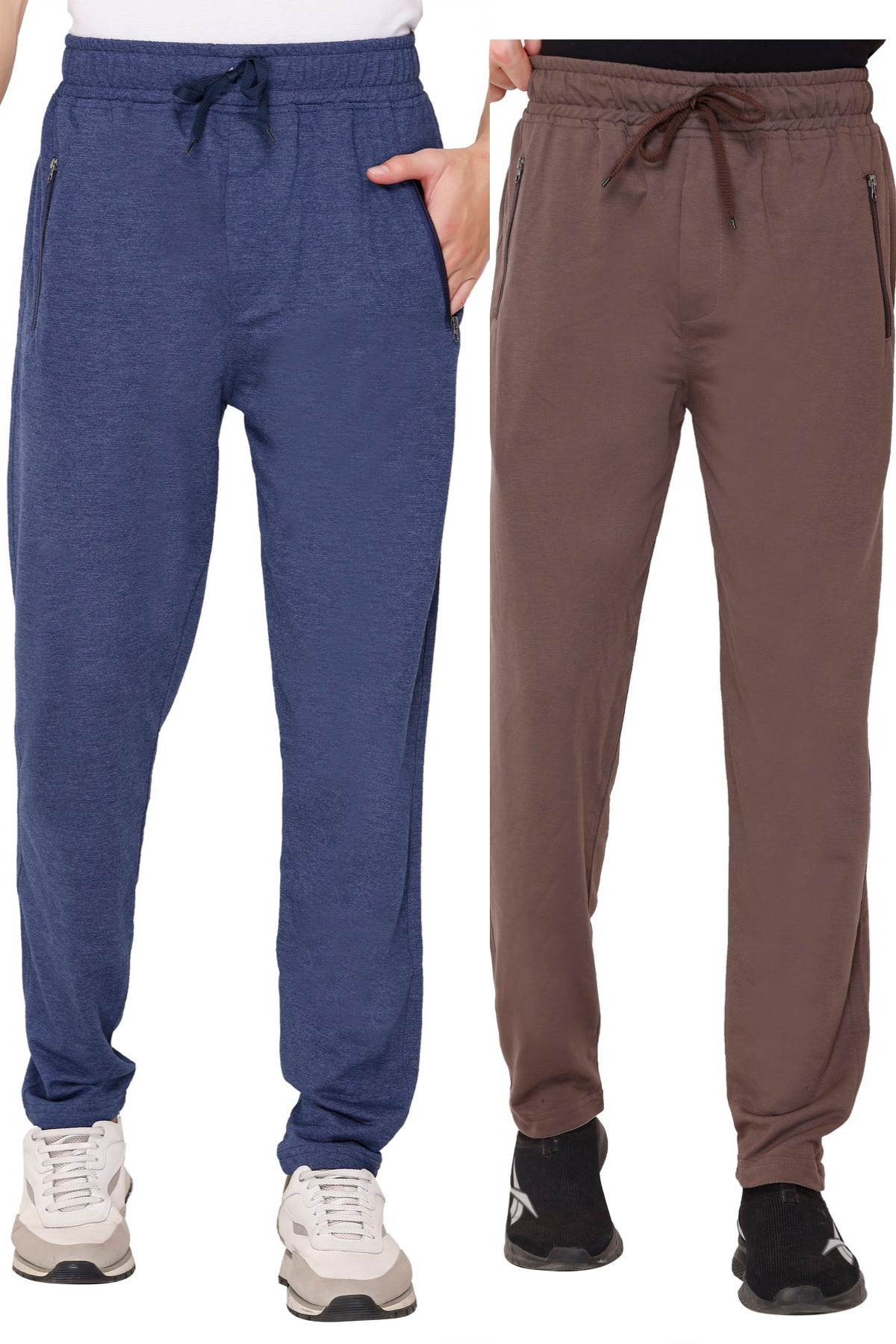 Jinxer Men's Regular Fit Zip Pocket Lowers