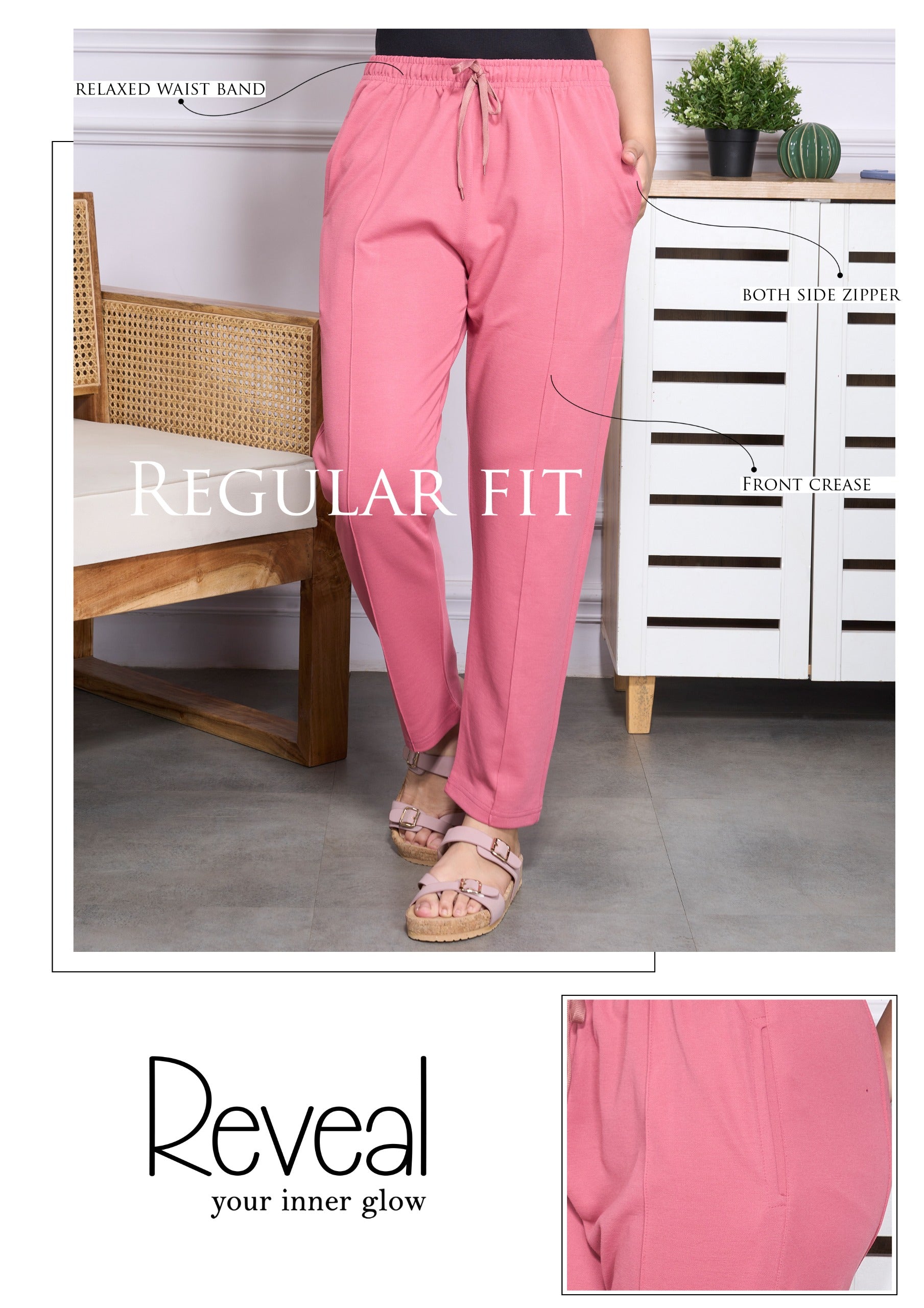 Summer Cotton Pants For Ladies