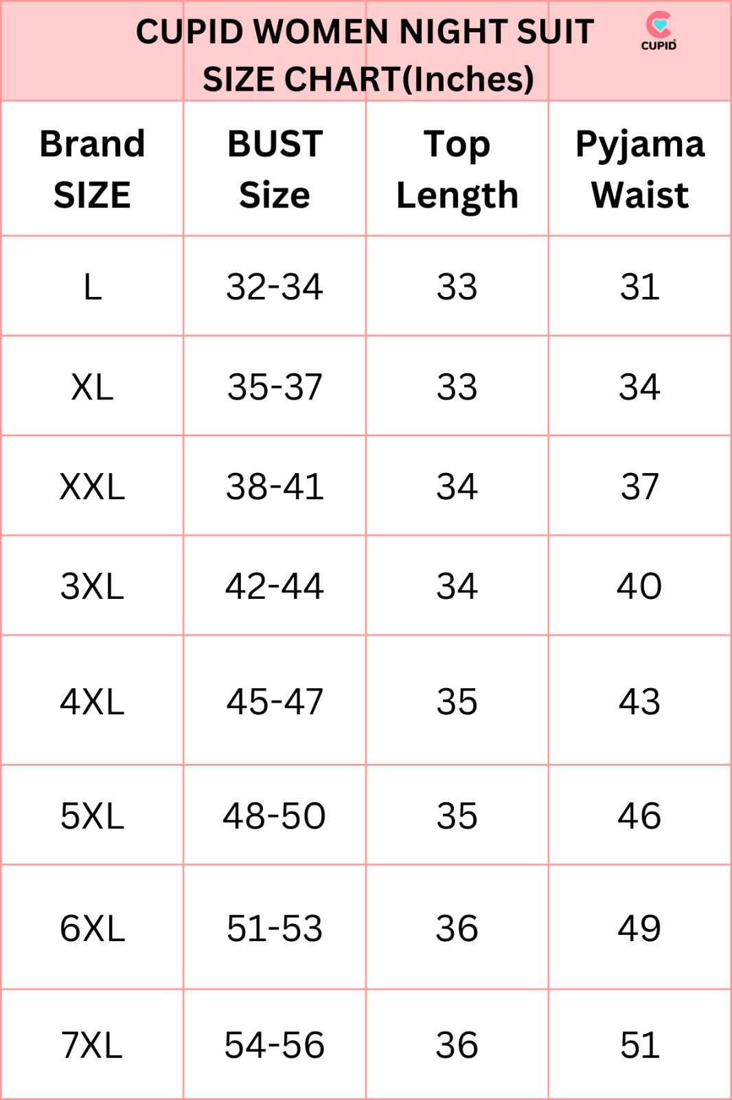 Cotton Nightsuit For Women - Long Top & Pyjama Set -Grey/Black