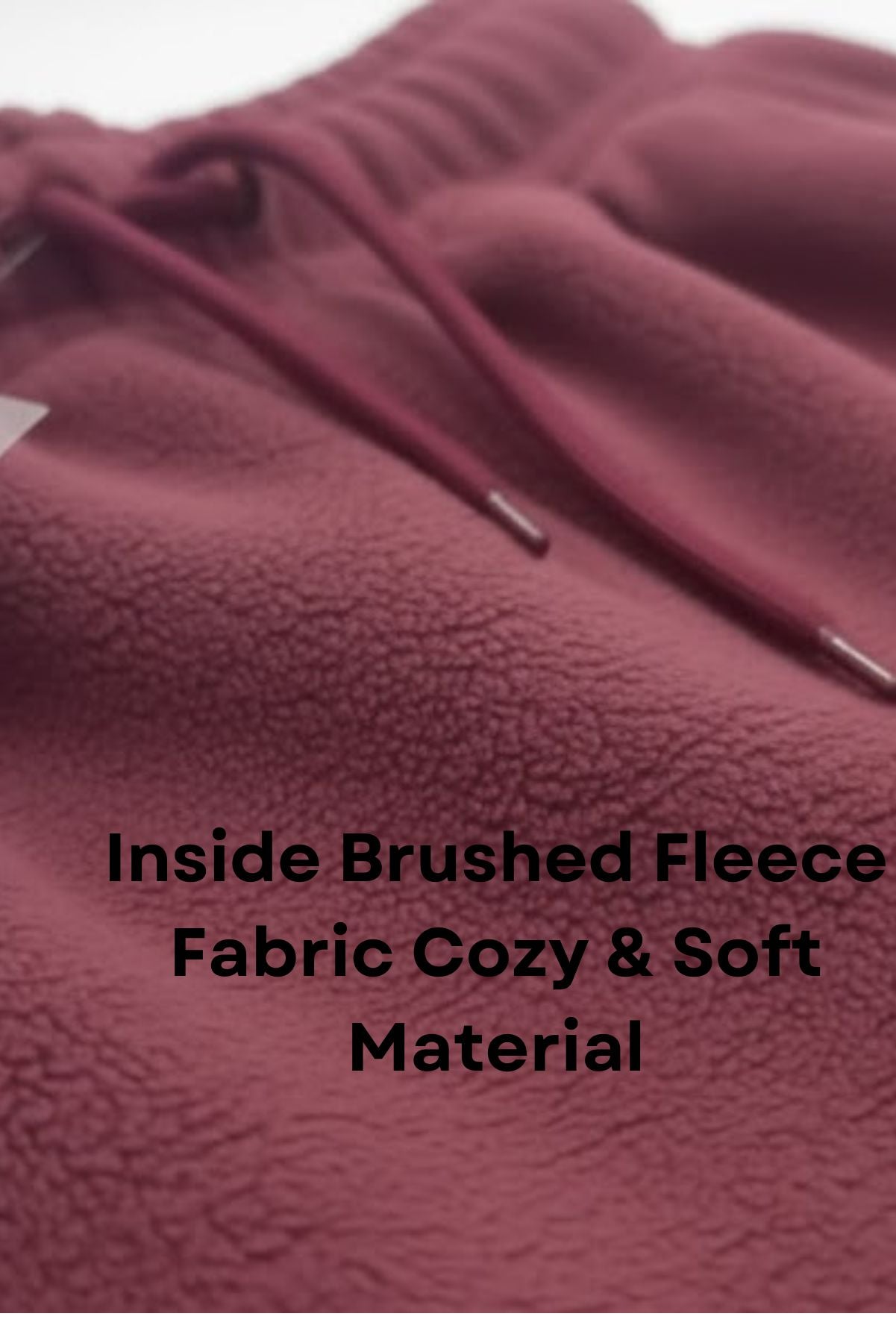 Cupid Warm Fleece Straight Pants-Winter Wear