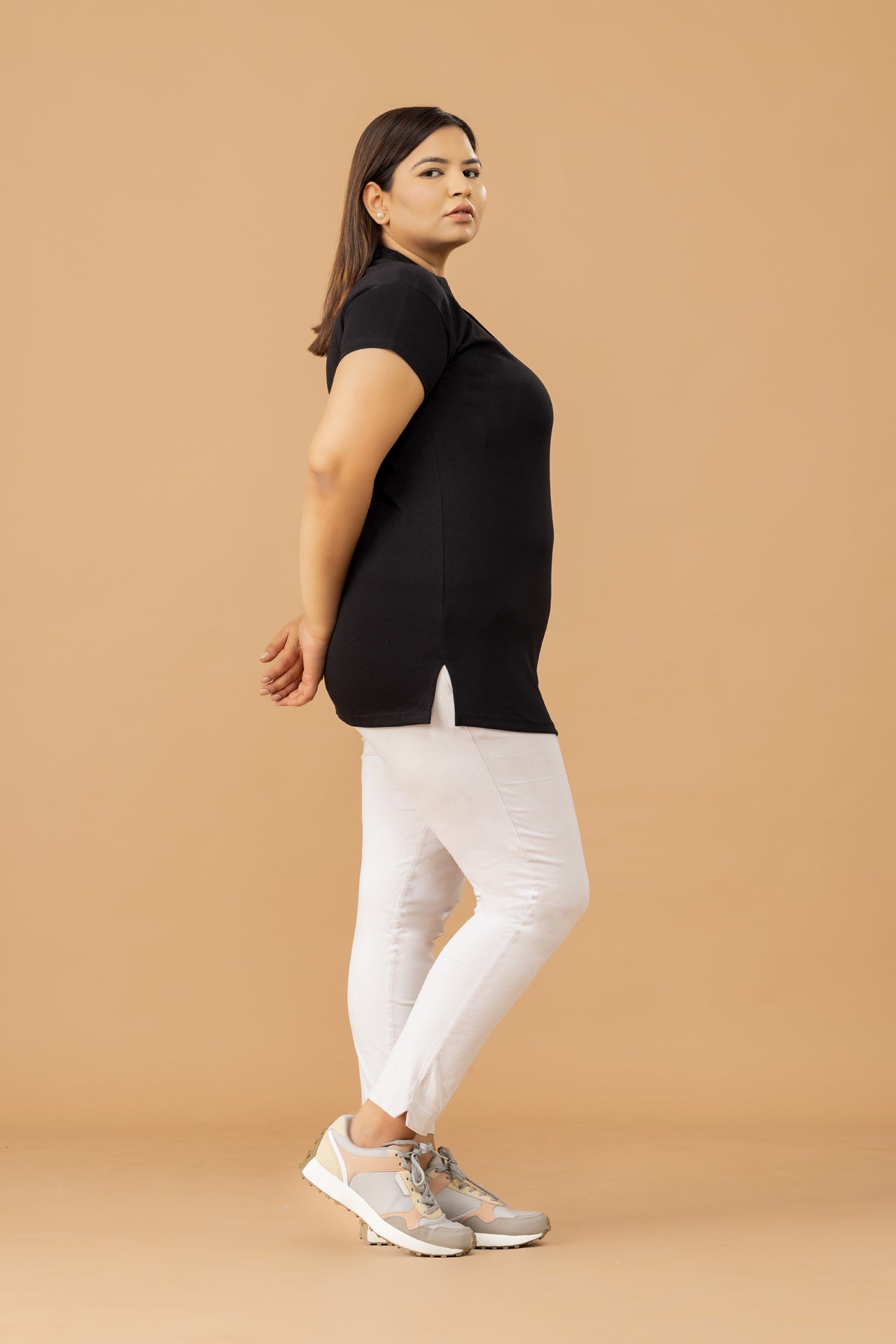 Buy Plain Long Tops For Office wear