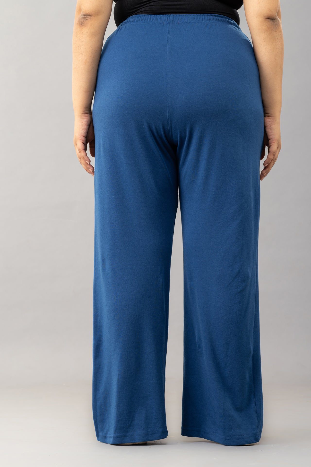 Plus-size cotton oversized pants for women