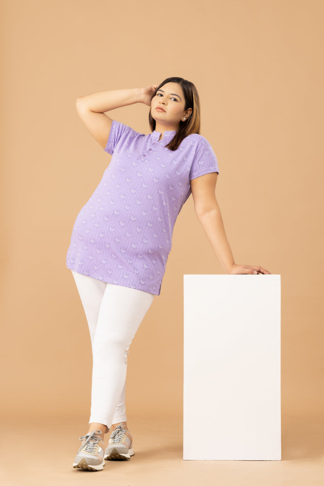 Cotton Long Top for Regular Fit