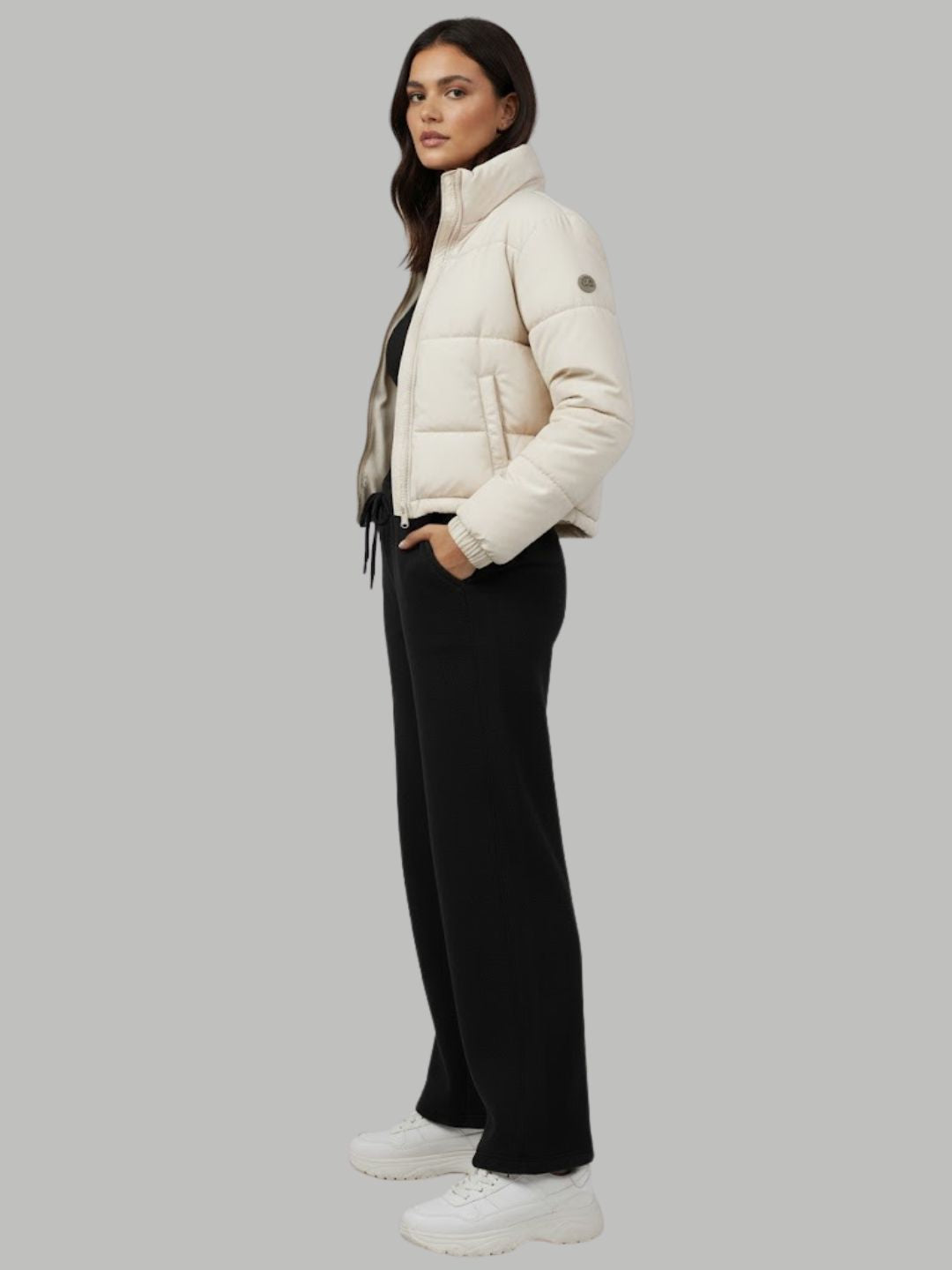 Cupid Warm Fleece Straight Pants-Winter Wear