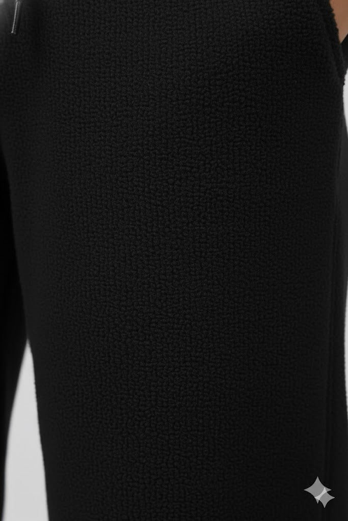 Cupid Warm Fleece Straight Pants-Winter Wear