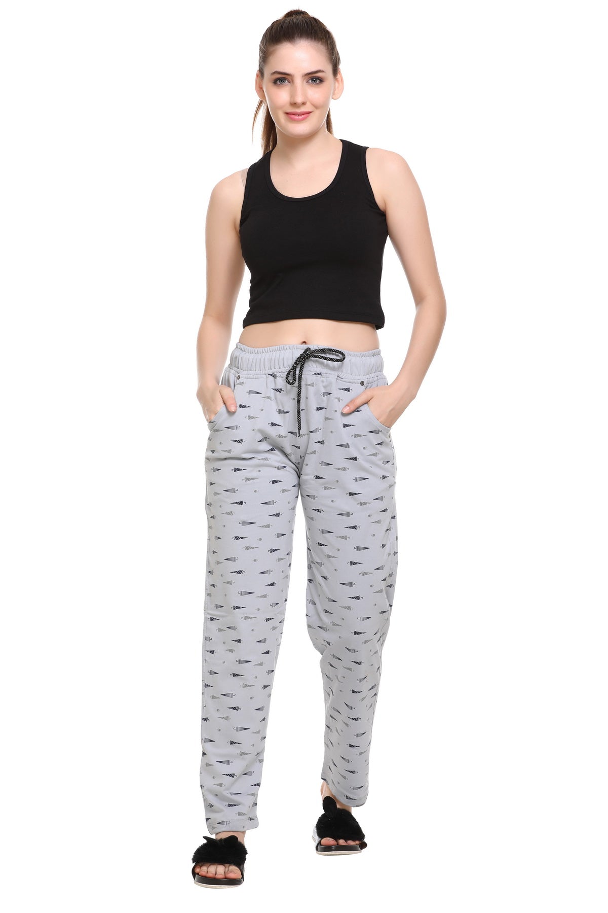 Cotton Printed Pajamas For Women