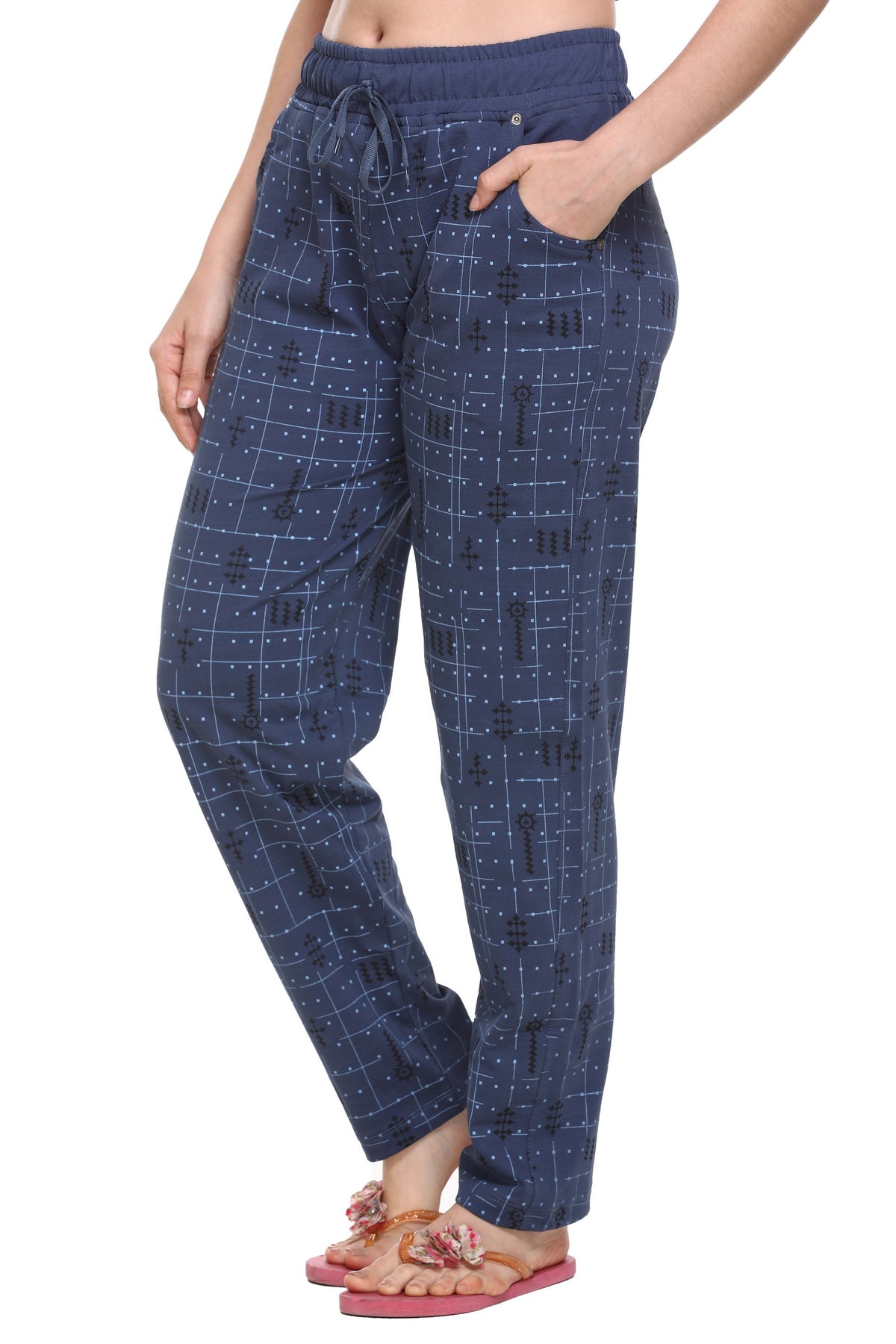 Cotton Printed Pajamas For Women