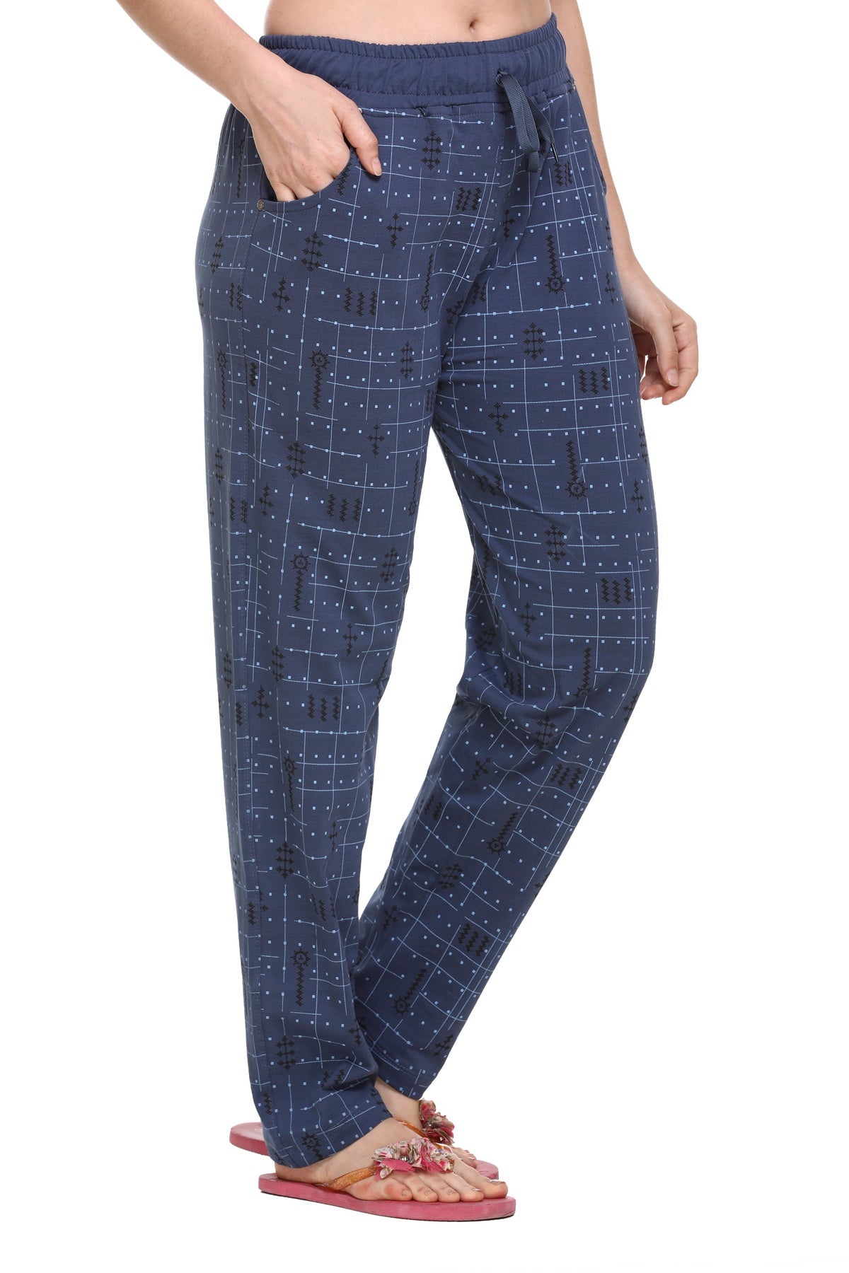 Cotton Printed Pajamas For Women