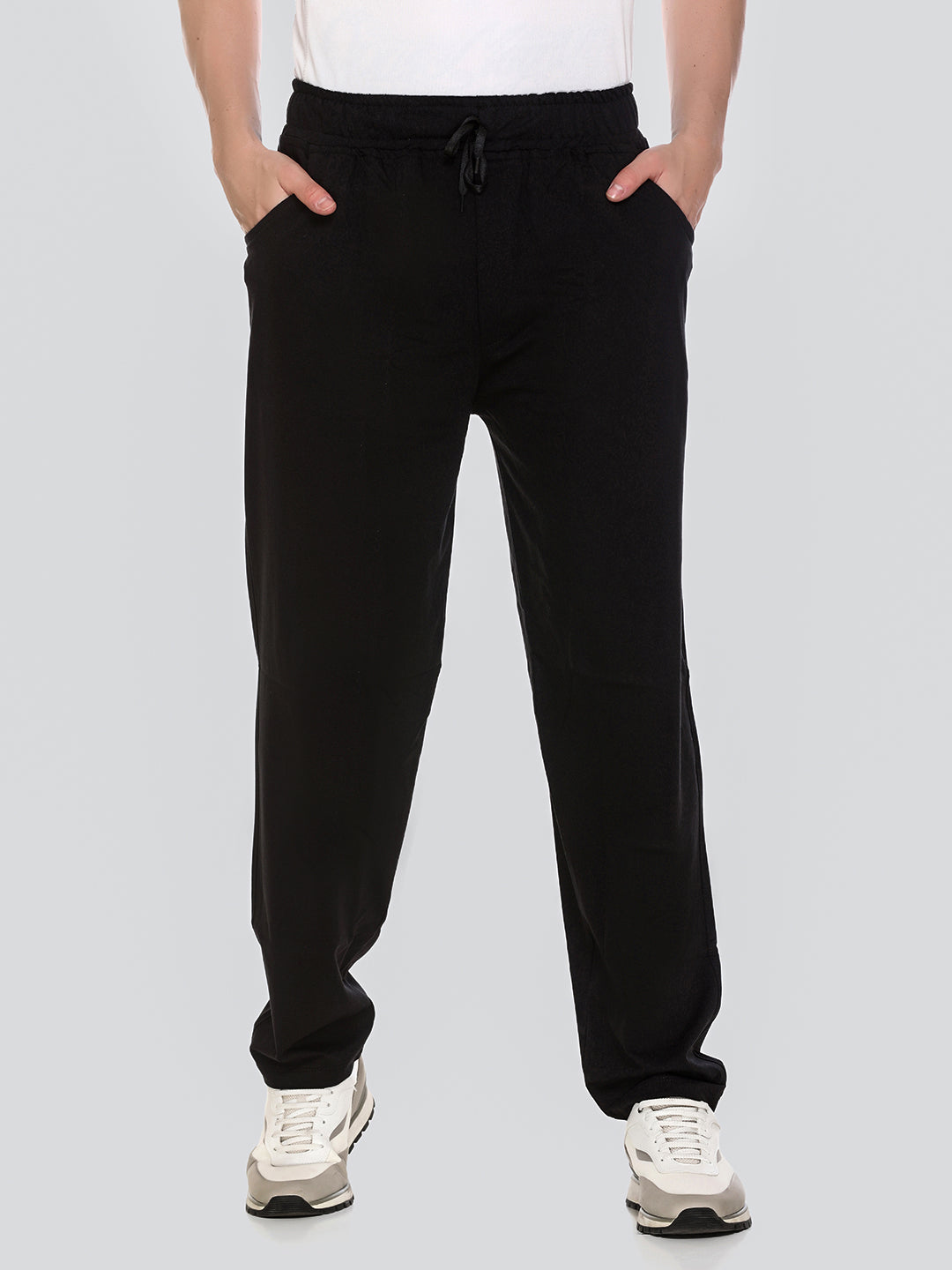 Comfy Black Cotton Jinxer Regular Fit Sports Lowers For Men At Best Prices Online In India