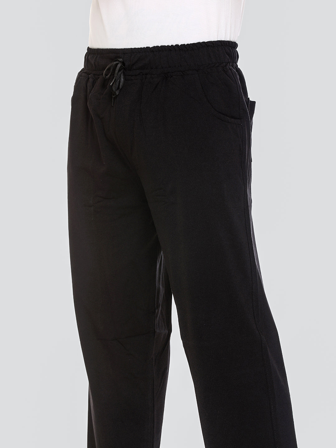 Comfy Black Cotton Jinxer Regular Fit Sports Lowers For Men At Best Prices Online In India