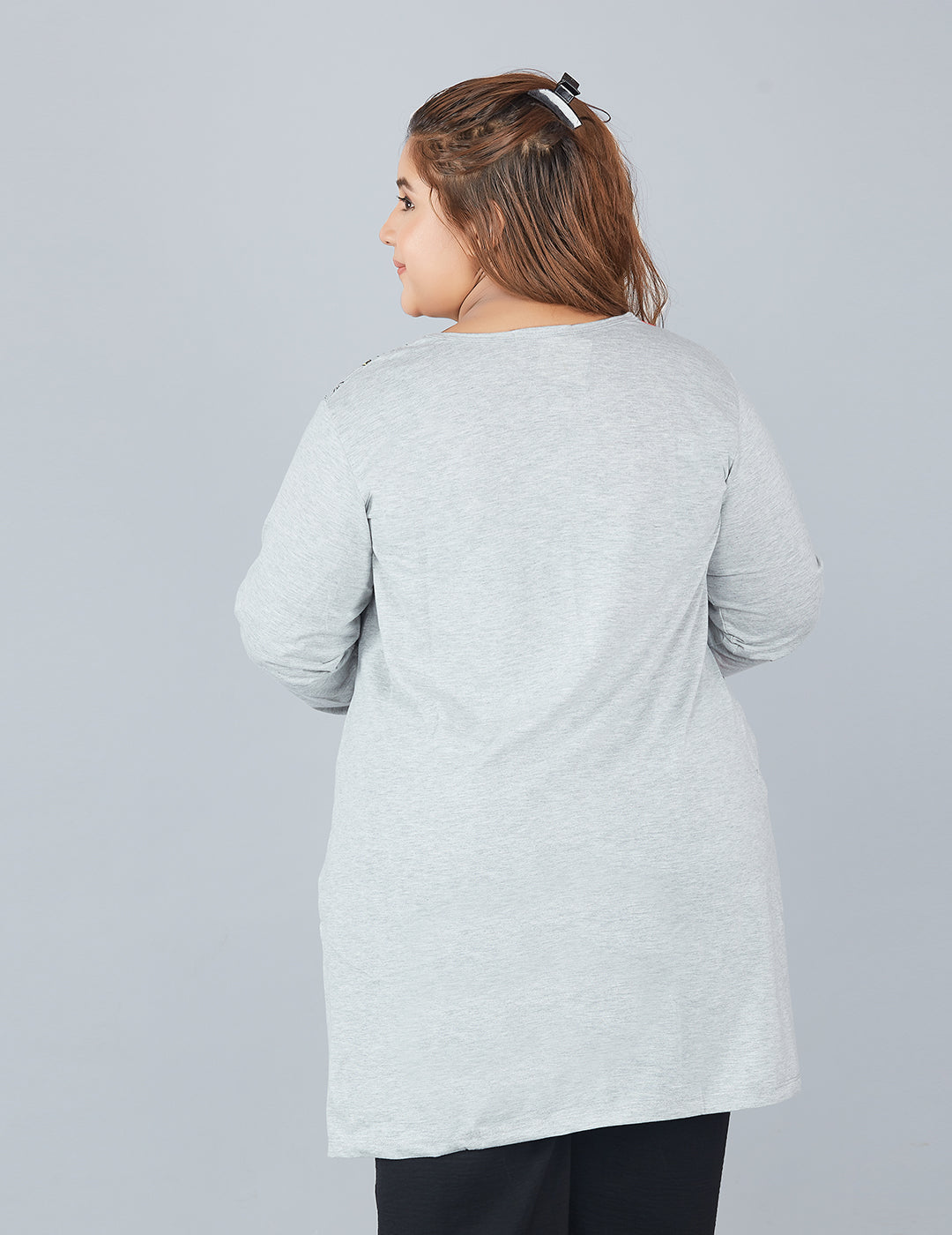 Stylish Full Sleeve Cotton Long Top For Women At Best Prices