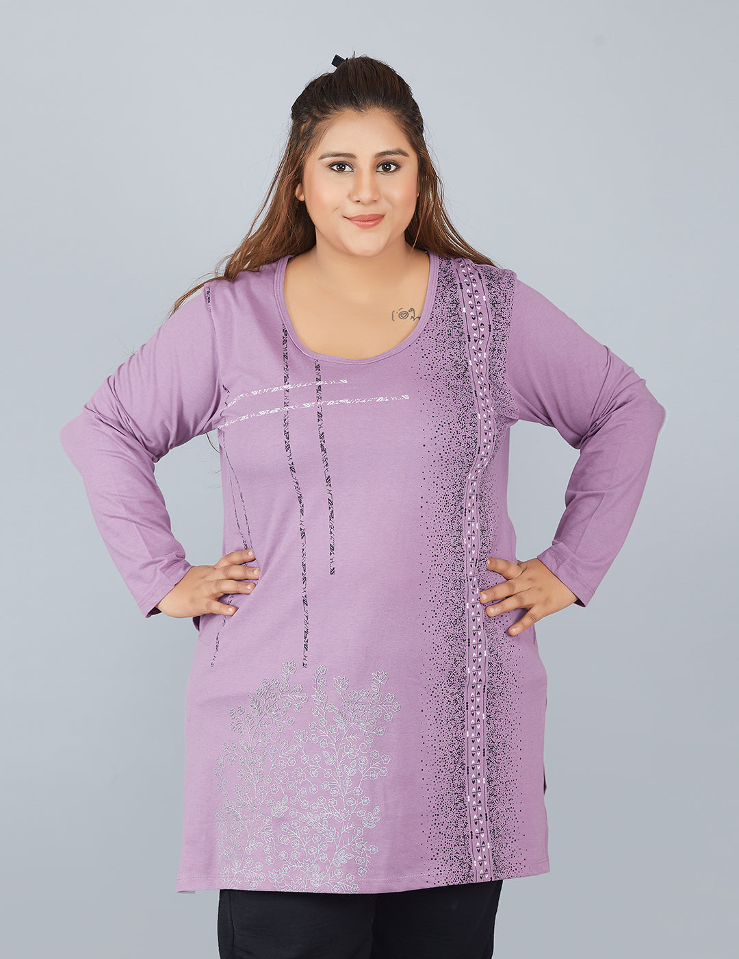 Plus Size Long Top For Ladies