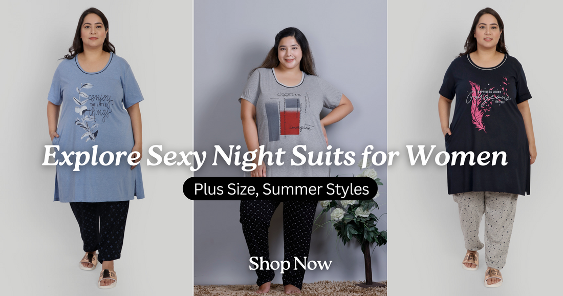 Explore Sexy Night Suits for Women – Plus Size, Summer Styles