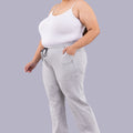 Stretchable Track Pant For Women - Cotton Lycra - (M TO 5XL)