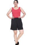 Buy Black Shorts For Women Online In India