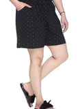 Buy Black Shorts For Women Online In India