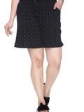 Buy Black Shorts For Women Online In India