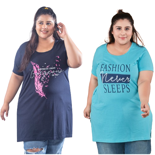 Buy Long T-shirts For Women Online In India