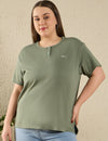 Cotton Casual T-shirts For Summers - Fern