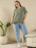 Cotton Casual T-shirts For Summers - Fern