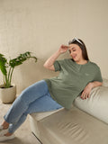 Regular Fit Crew- Neck T-shirt